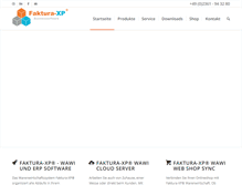 Tablet Screenshot of faktura-xp.de
